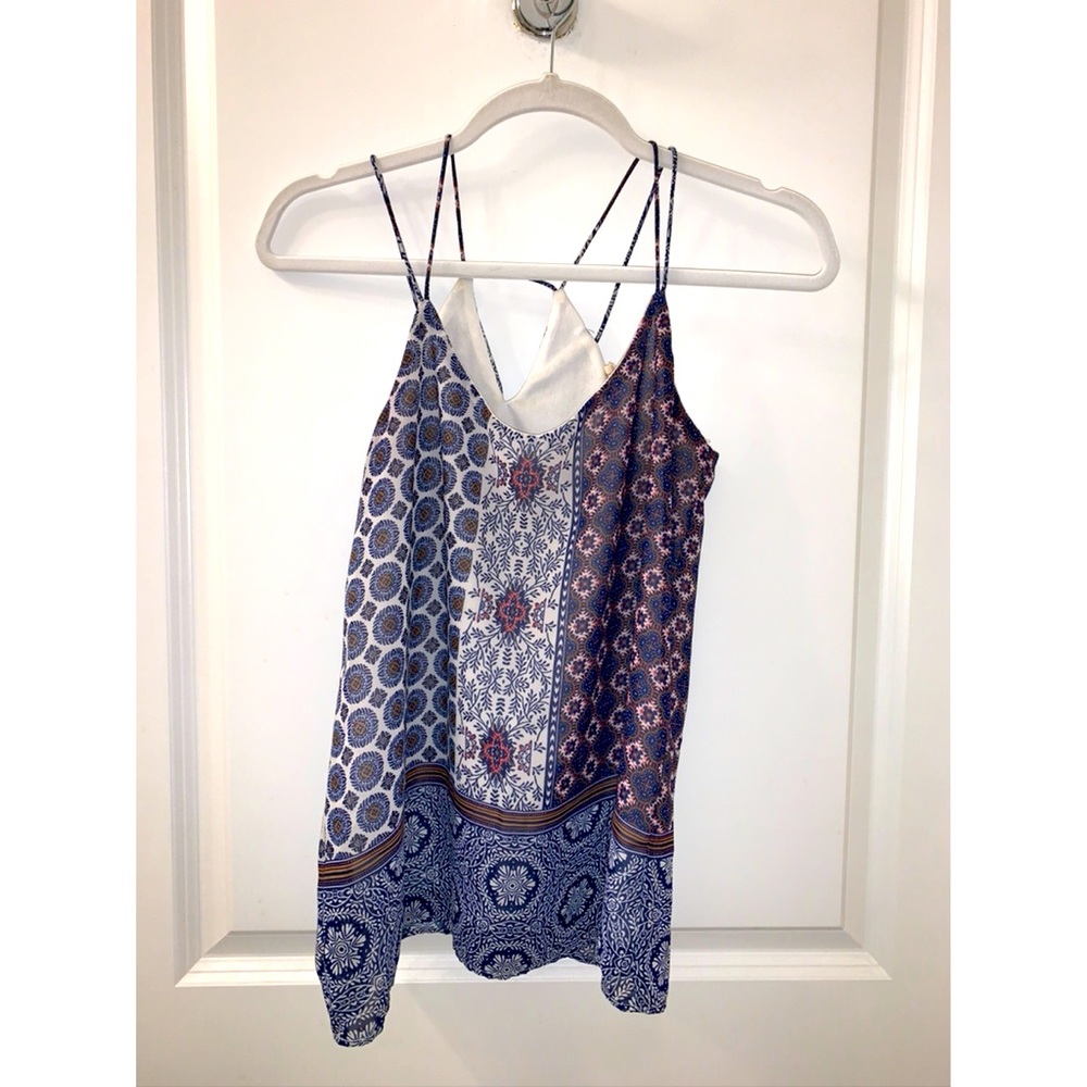 Strappy tank top